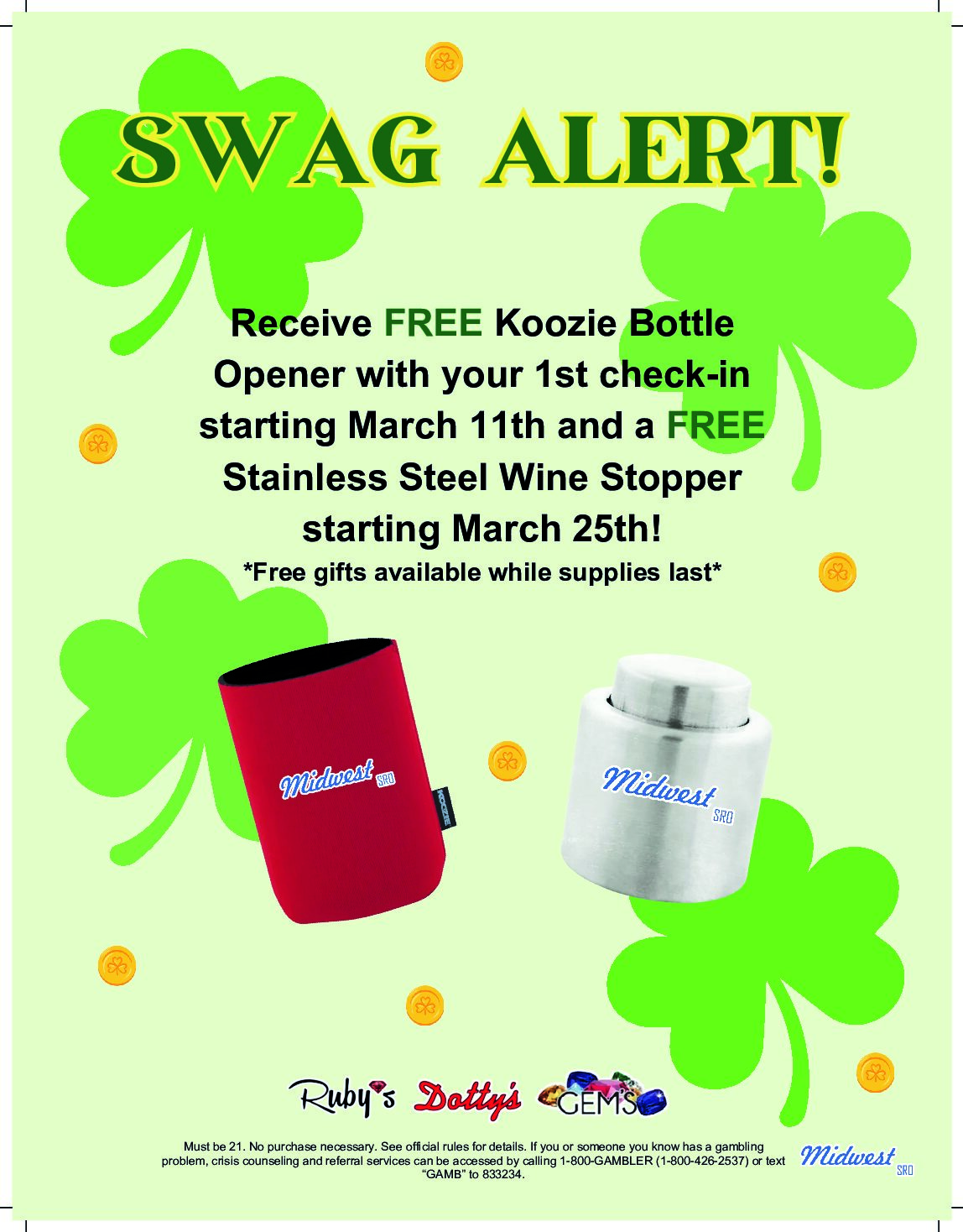 (8.5x11in) - SWAG Machine Sign - 180 qty